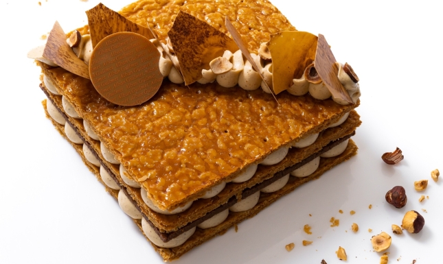 Feuilleté praline