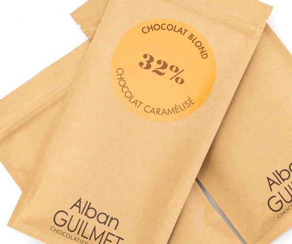 Tablette chocolat blond 32%