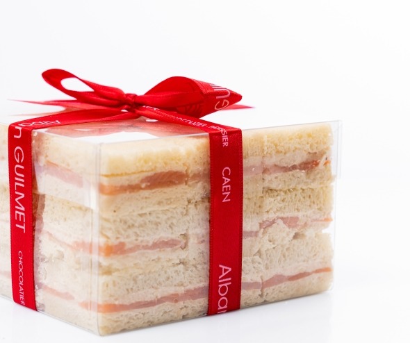 Pain surprise au saumon