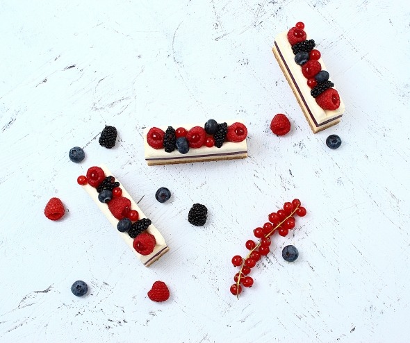 Cheesecake fruits rouges