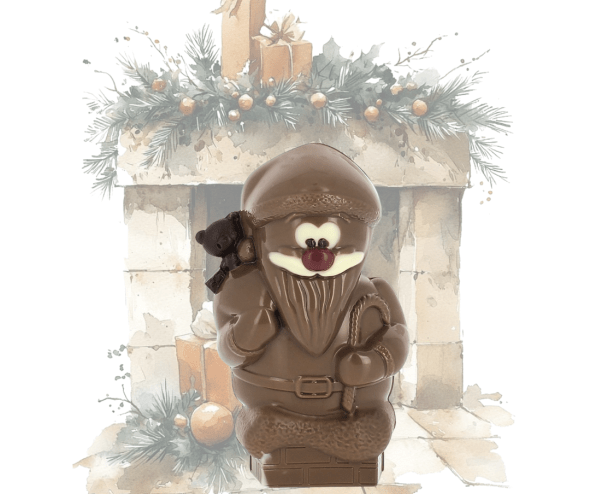 Moulage père-noël lait