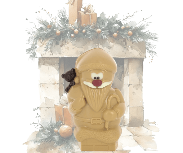 Moulage père-noël blond