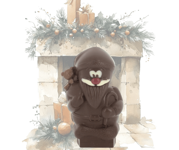 Moulage père-noël noir